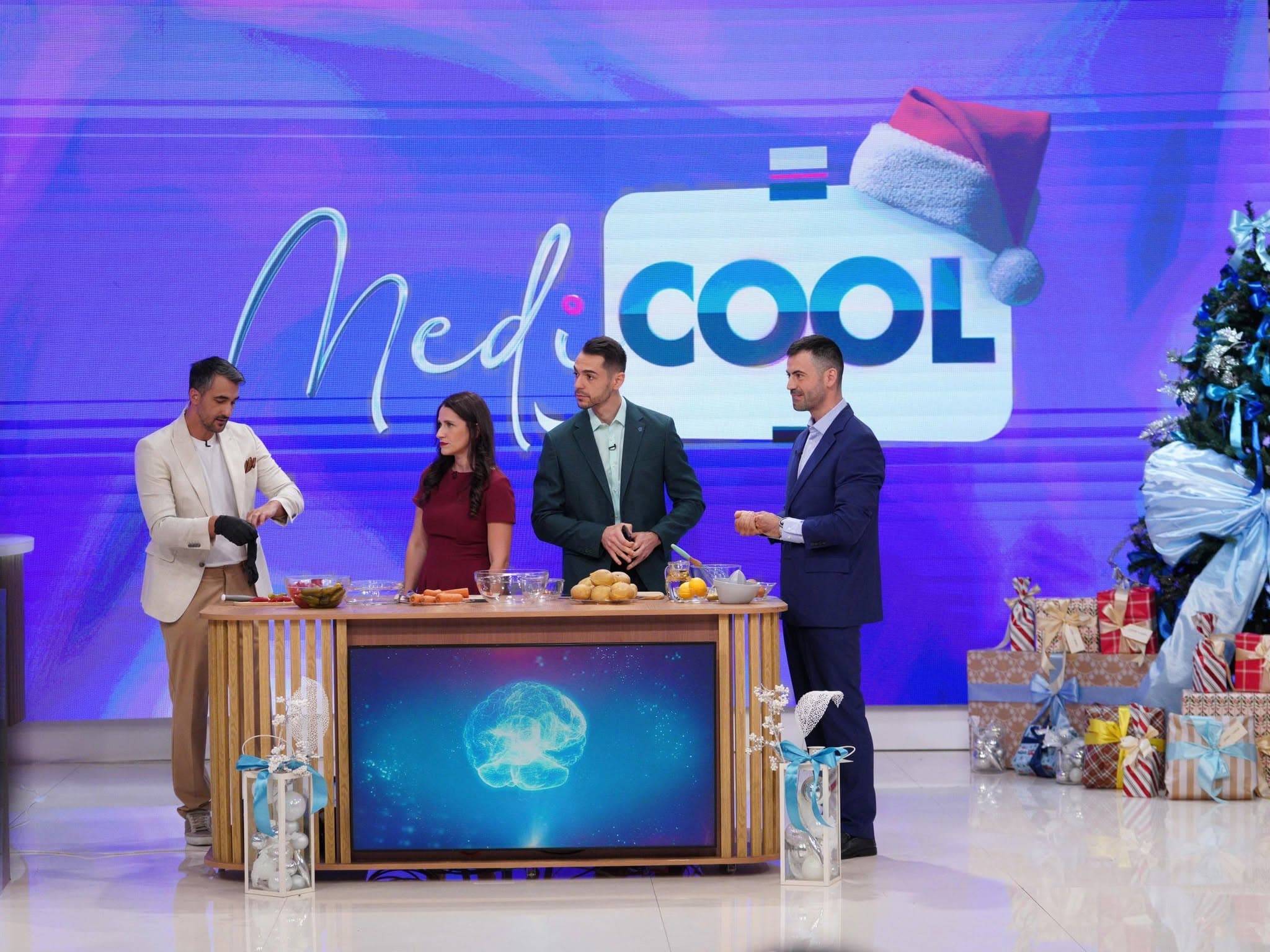 Dr. Ștefan Busnatu în platoul emisiunii MediCOOL